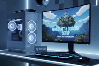setup a professional minecraft server and discord