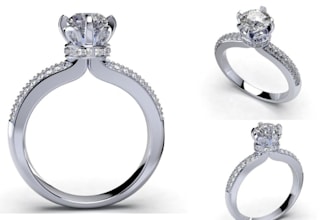 do jewelry cad design, 3d jewelry modelling, rings, pendants stl