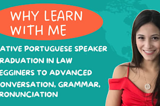 teach brazilian portuguese for conversation