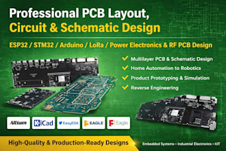 professional pcb design embedded systems  hardware prototyping expert