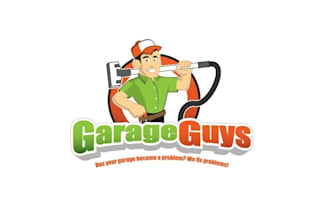 design a professional  garage guys cool logo