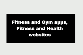 develop fitness and gym apps, fitness and health websites