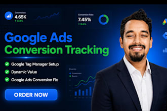 setup google ads conversion tracking and ga4 ecommerce tracking
