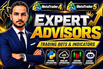 develop expert advisor eas trading bot for mt4 mt5 and indicators