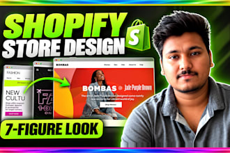 do shopify store design and website redesign for ecommerce website development