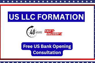 form a new mexico llc with ein and bank support for non us residents