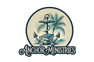 make church religious christian ministry and faith based logo design