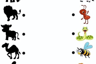 design custom educational activity sheets for kids