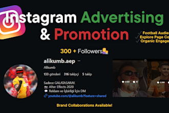 promote your brand on my instagram