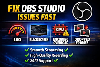 optimize obs studio for low end PC without lag or fps drop