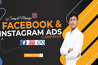setup facebook ads meta ads instagram ads advertising and marketing campaign