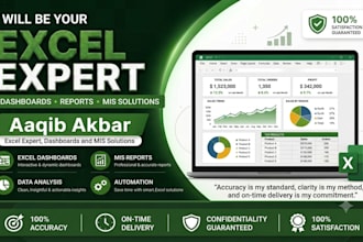do excel data cleaning, pivot tables and advanced formulas