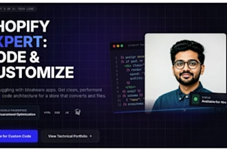 be your shopify expert to build shopify store design and customize store website