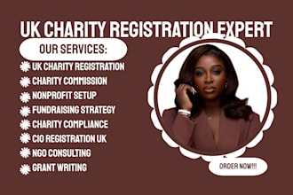 uk charity registration, charity commission, nonprofit setup, ngo consulting