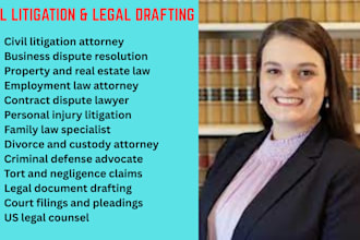 be your civil litigation lawyer for contract, property, and business disputes