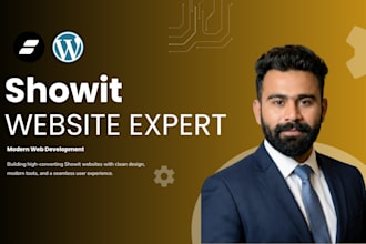 design and customize showit website or template