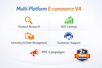 be your multi platform ecommerce virtual assistant