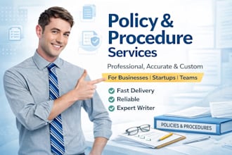 do technical business healthcare homecare policy writing policy and procedure