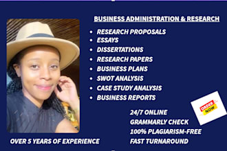 do business marketing, strategic management, leadership and human resource plans