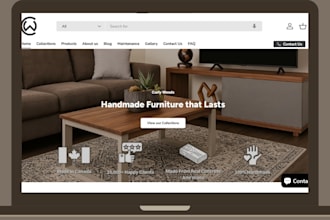 furniture shopify store home decor store furniture website interior design store