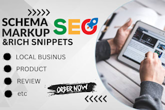 schema markup and structured data for SEO