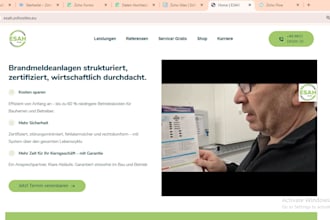 design a professional zoho sites website and landing page