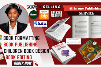 amazon kdp book formatting paperback publishing journal design children book