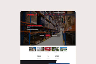 create one page wordpress landing page