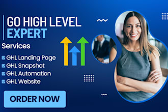 ghl website, landing page, ghl sales funnel, automation, ghl snapshot