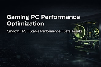 optimize your gaming PC for smooth and stable performance