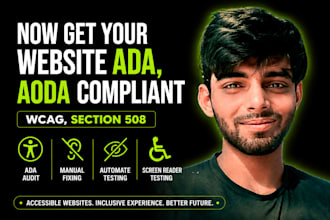 fix ada and wcag compliance issues on your website
