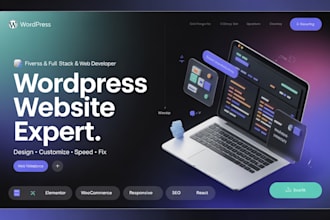 design, build, and customize a professional wordpress site