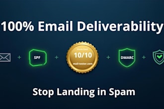 fix spf dkim dmarc dns and email deliverability issues