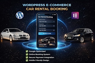 build a carrental and taxi booking website in wordpress