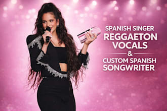sing custom spanish reggaeton parody dancehall amapiano rocksteady hiphop reggae