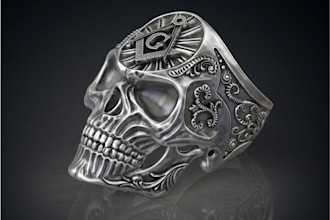 custom 3d cad grillz teeth jewelry design, rings, animal pendant, name necklace