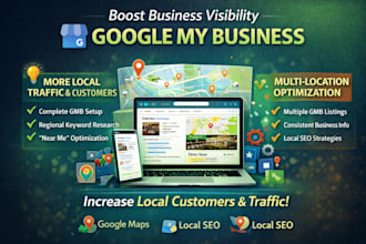 set up your google my business listing for maximum visibility