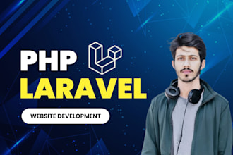 develop a custom laravel website from scratch