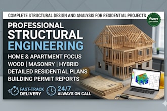 provide permit ready structural engineering civil engineering plans