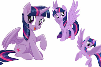draw my cute little pony furry art cartoon character oc nsfw style portrait