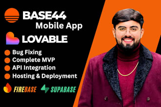 base44 expert lovable fix base 44 app lovable saas bug fixing base 44