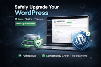 safely upgrade your wordpress, plugins and themes