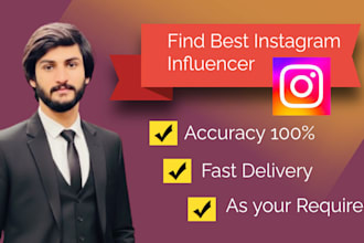 research instagram influencer for influencer marketing