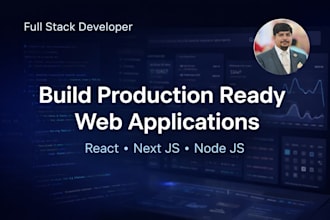 build a modern full stack solution with react nextjs nodejs
