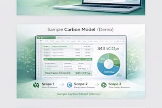 a structured carbon footprint model