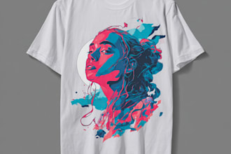 create minimalist typography and streetwear t shirt designs