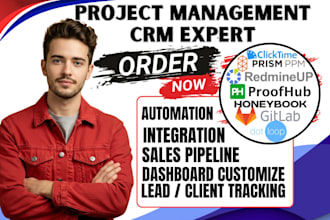 prism ppm clicktime proofhub redmine gitlab honeybook dotloop pipeline creation