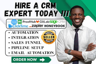 sage crm clicktime proofhub gitlab honeybook dotloop github zapier integration