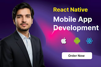 develop a professional react native mobile app