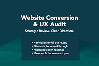 audit your homepage to improve conversions and leads